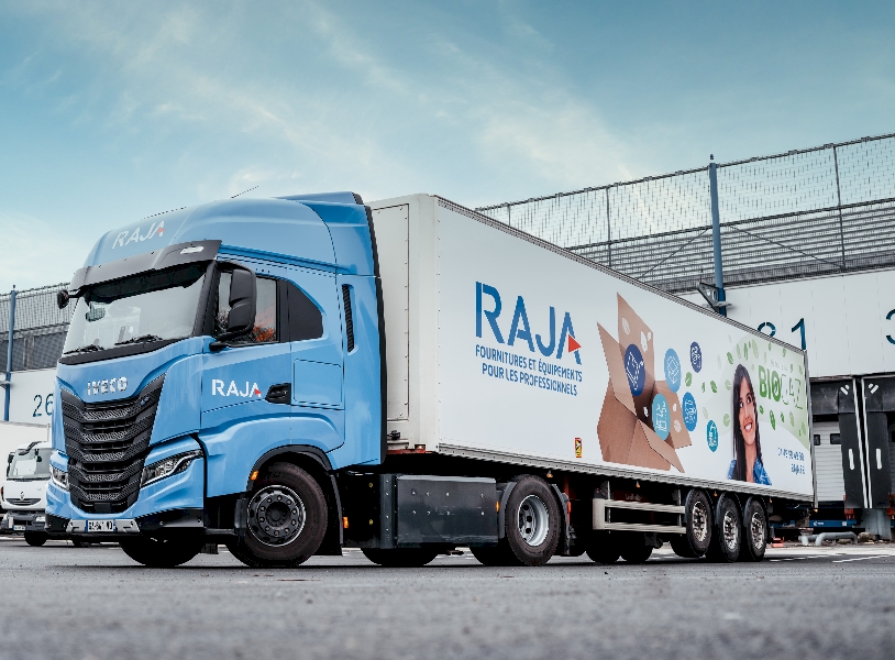 Raja Driver Raja veut réduire de 15 % ses émissions de transport d’ici fin 2027